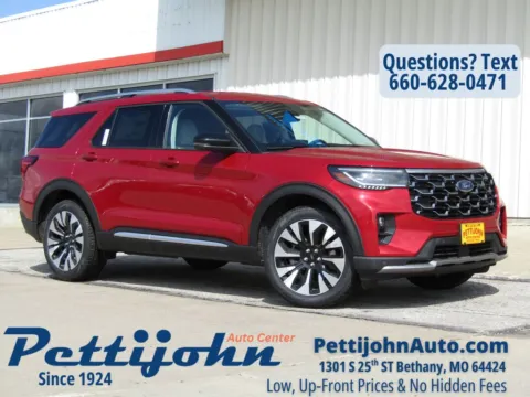 Gray 2026 Ford Explorer Platinum for sale in Bethany, MO