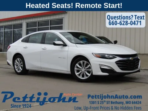 White 2022 Chevrolet Malibu LT for sale in Bethany, MO