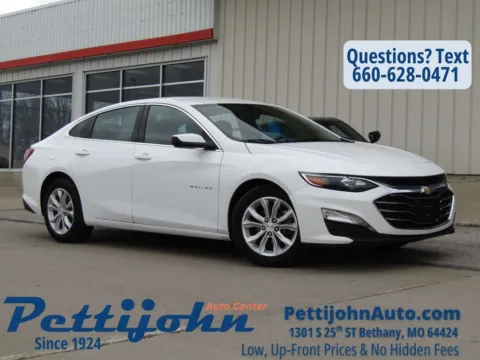 White 2022 Chevrolet Malibu LT for sale in Bethany, MO