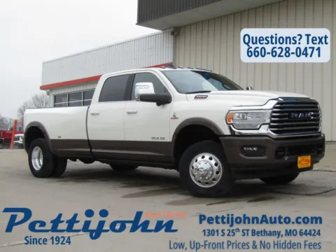 White 2024 Ram 3500 Laramie Longhorn for sale in Bethany, MO