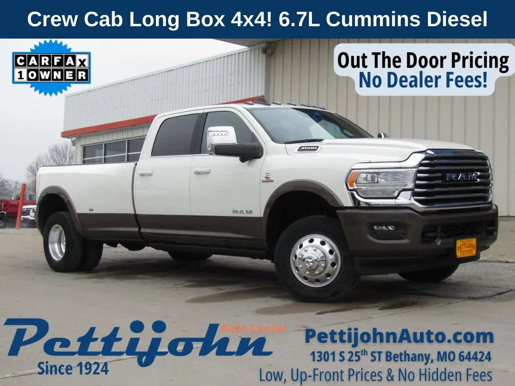 Used 2024 RAM Ram 3500 Pickup Longhorn with VIN 3C63RRKL5RG242913 for sale in Kansas City