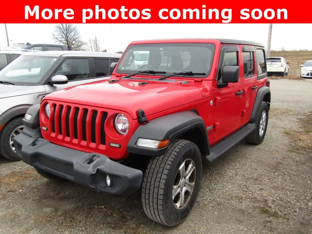 Red 2021 Jeep Wrangler Unlimited Sport RHD for sale in Bethany, MO