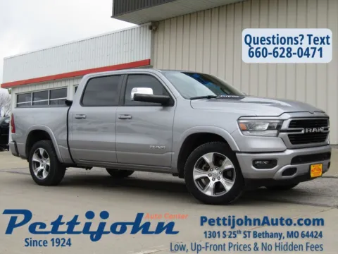 Silver 2020 Ram 1500 Laramie for sale in Bethany, MO