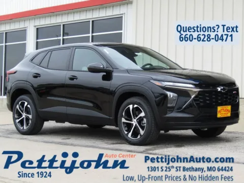 Black 2026 Chevrolet Trax 1RS for sale in Bethany, MO
