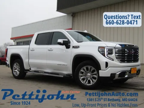White 2023 GMC Sierra 1500 Denali for sale in Bethany, MO