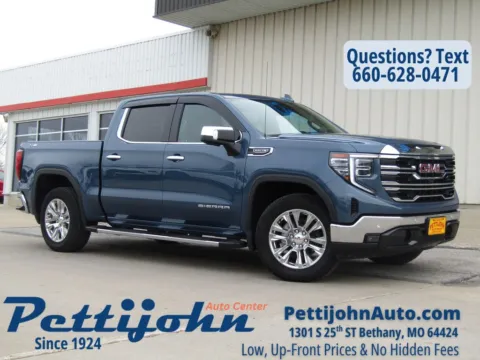 Blue 2024 GMC Sierra 1500 SLT for sale in Bethany, MO