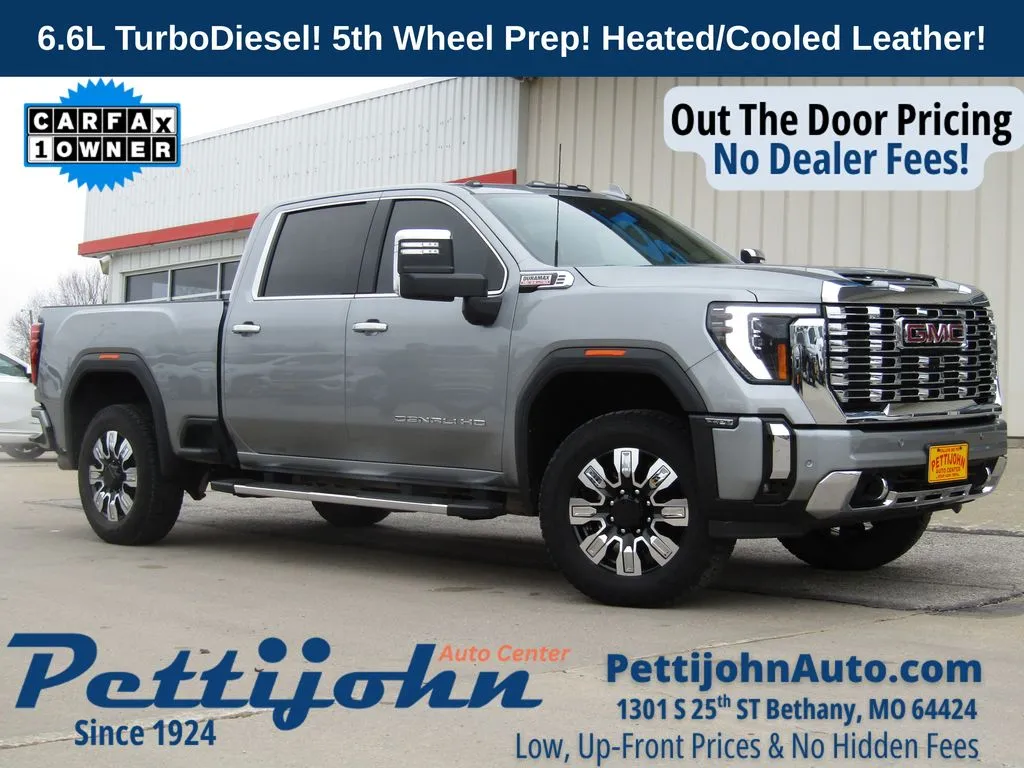 Used 2025 GMC Sierra 2500HD Denali with VIN 1GT4UREY4SF257879 for sale in Kansas City