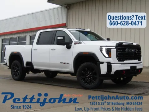 White 2026 GMC Sierra 2500HD AT4 for sale in Bethany, MO