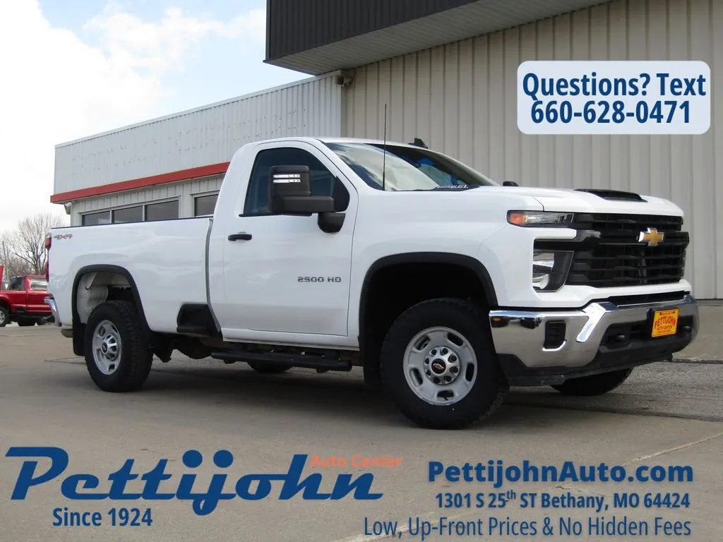 Used 2025 Chevrolet Silverado 2500HD Work Truck with VIN 1GC0KLE71SF171535 for sale in Kansas City
