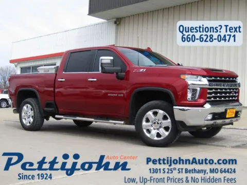 Red 2022 Chevrolet Silverado 2500HD LTZ for sale in Bethany, MO