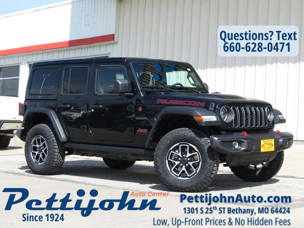 Used 2025 Jeep Wrangler 4-Door Rubicon with VIN 1C4PJXFN5SW523876 for sale in Kansas City