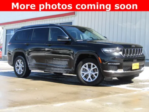 Black 2021 Jeep Grand Cherokee L Limited for sale in Bethany, MO