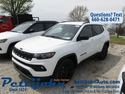 White 2026 Jeep Compass Latitude for sale in Bethany, MO