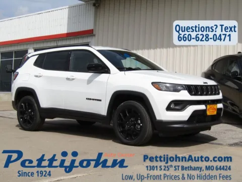 White 2026 Jeep Compass Latitude for sale in Bethany, MO
