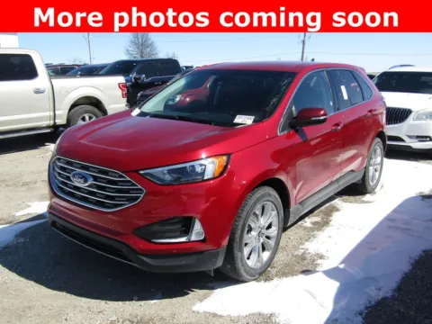 Red 2024 Ford Edge Titanium for sale in Bethany, MO