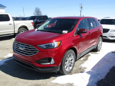 Red 2024 Ford Edge Titanium for sale in Bethany, MO