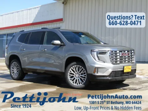 Gray 2026 GMC Acadia Denali for sale in Bethany, MO