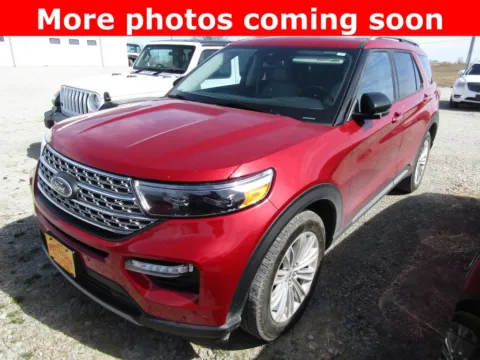 Red 2024 Ford Explorer Limited for sale in Bethany, MO