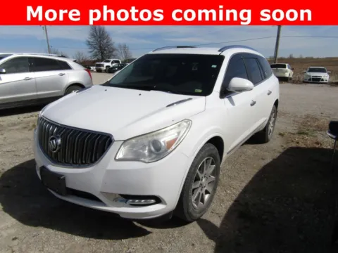 White 2017 Buick Enclave Leather Group for sale in Bethany, MO