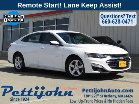 White 2021 Chevrolet Malibu LS for sale in Bethany, MO
