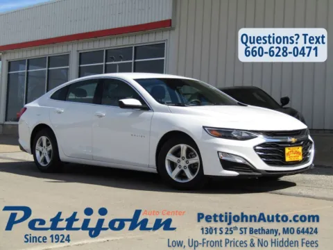 White 2021 Chevrolet Malibu LS for sale in Bethany, MO