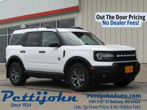 White 2026 Ford Bronco Sport Big Bend for sale in Bethany, MO
