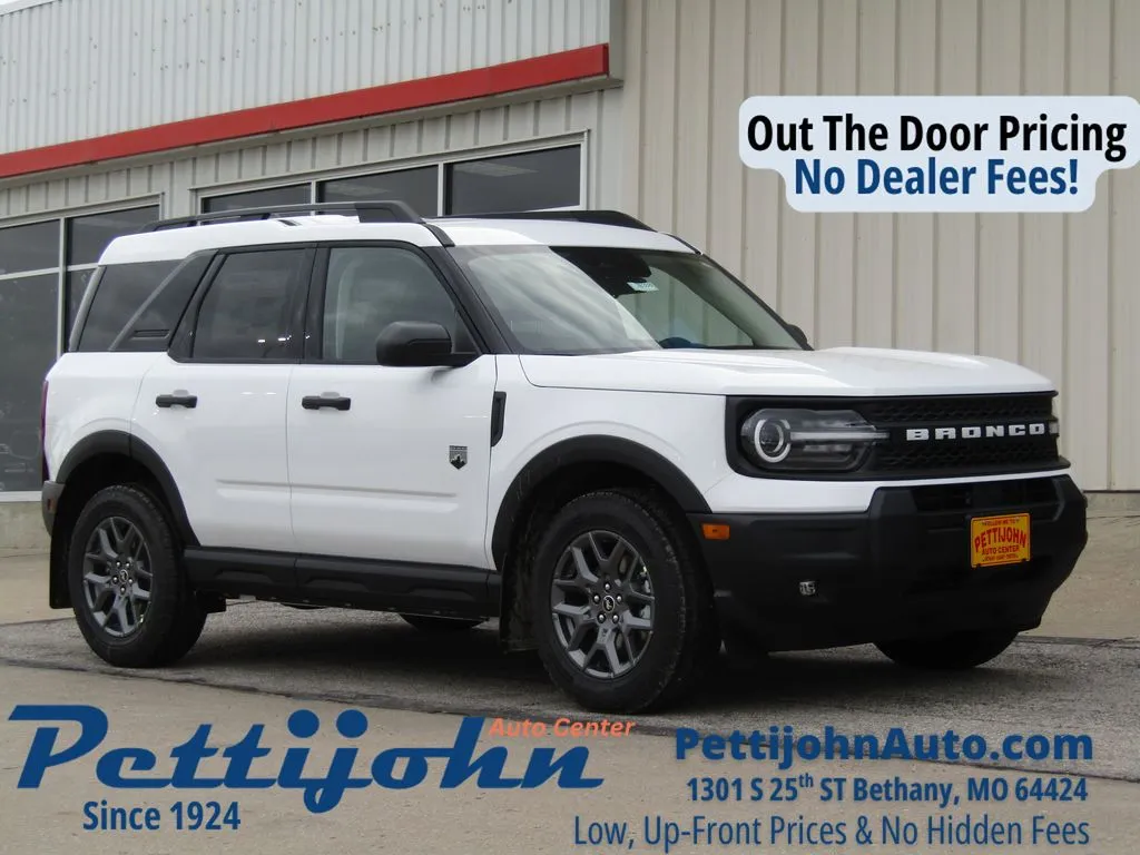 White 2026 Ford Bronco Sport Big Bend for sale in Bethany, MO
