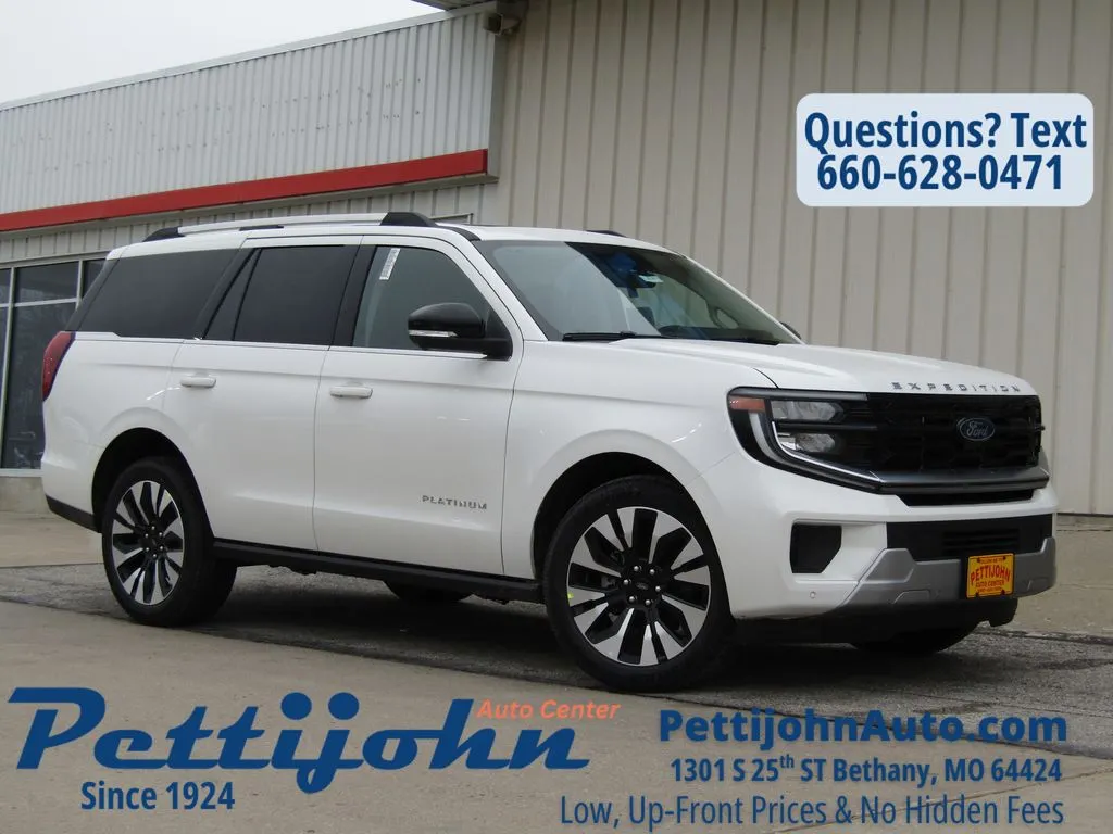 White 2026 Ford Expedition Platinum for sale in Bethany, MO