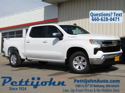 White 2026 Chevrolet Silverado 1500 LT for sale in Bethany, MO
