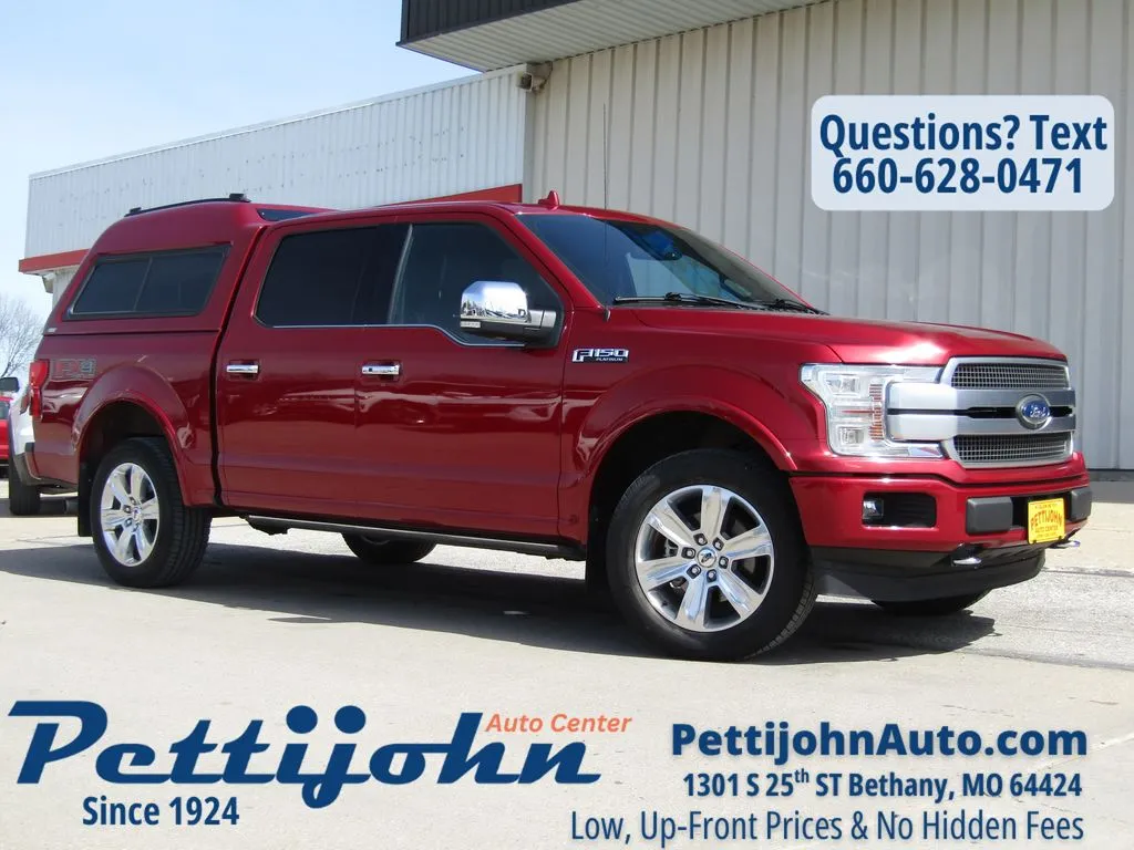 Used 2018 Ford F-150 Platinum with VIN 1FTEW1EG0JFB86282 for sale in Kansas City