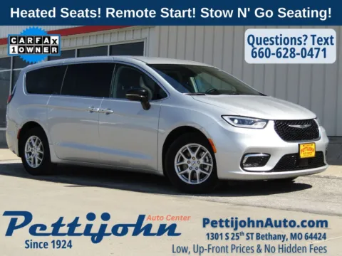 Silver 2024 Chrysler Pacifica Touring L for sale in Bethany, MO