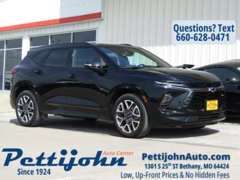Black 2025 Chevrolet Blazer RS for sale in Bethany, MO