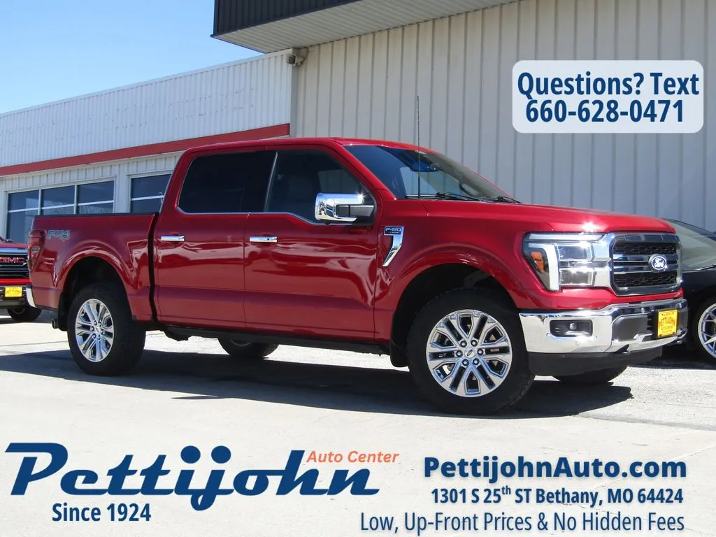 Red 2025 Ford F-150 Lariat for sale in Bethany, MO