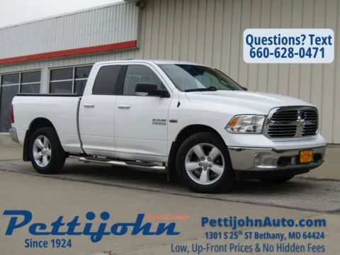 White 2017 Ram 1500 SLT for sale in Bethany, MO