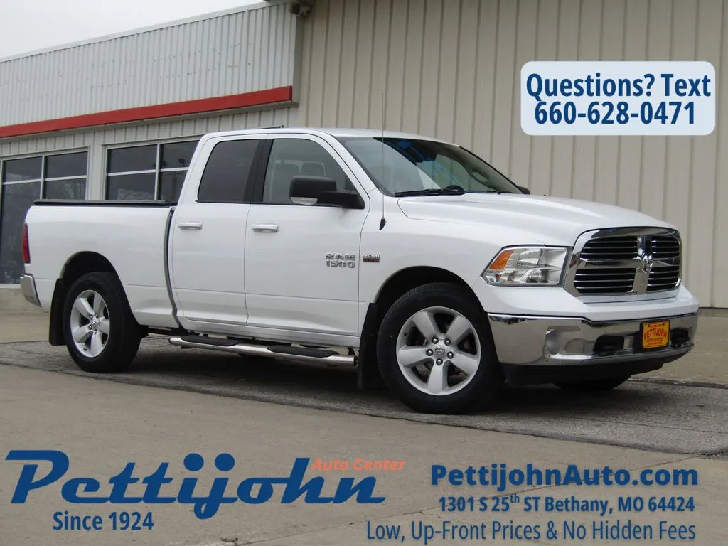 White 2017 Ram 1500 SLT for sale in Bethany, MO
