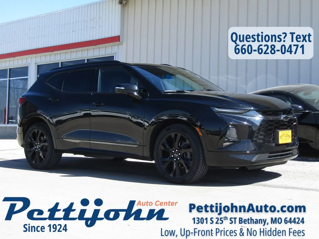 Black 2021 Chevrolet Blazer RS for sale in Bethany, MO