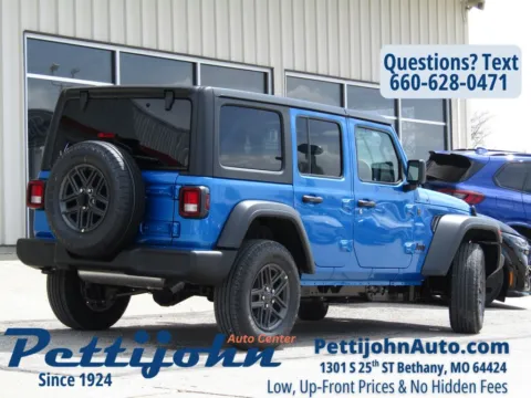 Another view of 2026 Jeep Wrangler Sport RHD for sale in Bethany, MO at Pettijohn Auto Center