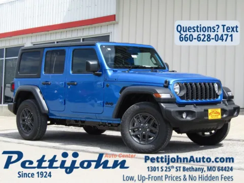 Blue 2026 Jeep Wrangler Sport RHD for sale in Bethany, MO
