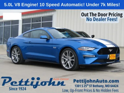 Blue 2021 Ford Mustang GT Premium for sale in Bethany, MO