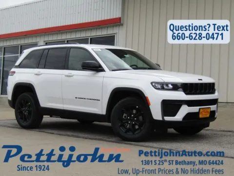 White 2026 Jeep Grand Cherokee Altitude for sale in Bethany, MO