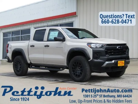 White 2026 Chevrolet Colorado Trail Boss for sale in Bethany, MO