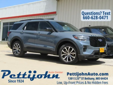 Blue 2026 Ford Explorer ST-Line for sale in Bethany, MO