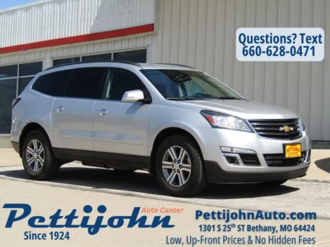 Silver 2016 Chevrolet Traverse 2LT for sale in Bethany, MO