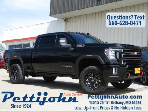 Black 2020 GMC Sierra 2500HD AT4 for sale in Bethany, MO