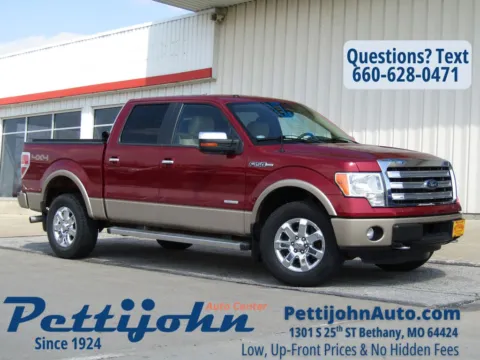 Blue 2014 Ford F-150 Lariat for sale in Bethany, MO