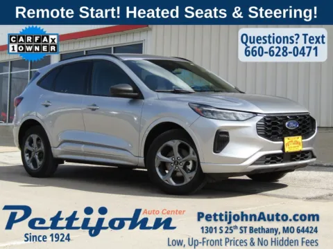 Silver 2024 Ford Escape ST-Line for sale in Bethany, MO
