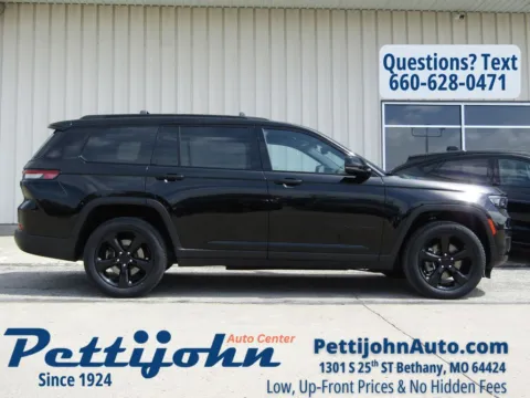 Photos of 2024 Jeep Grand Cherokee L Altitude X for sale in Bethany, MO at Pettijohn Auto Center