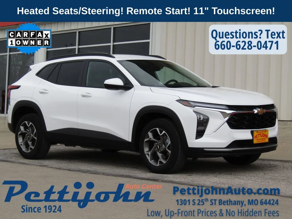 White 2025 Chevrolet Trax LT for sale in Bethany, MO