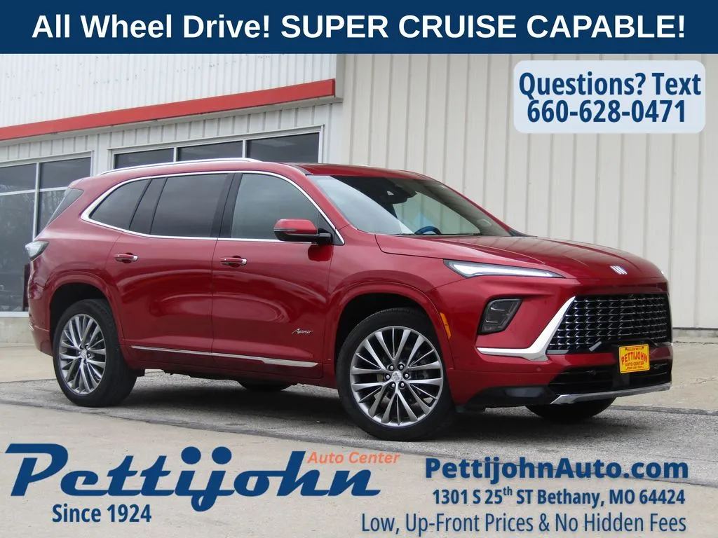 Used 2025 Buick Enclave Avenir with VIN 5GAEVCRS1SJ103214 for sale in Kansas City