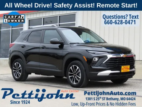 Black 2025 Chevrolet TrailBlazer LT for sale in Bethany, MO